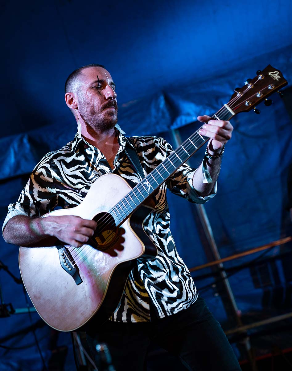 Dario Tornaghi playing Accordion